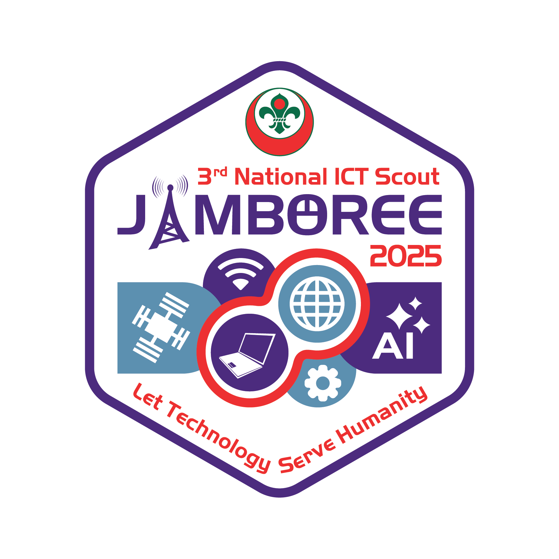 ICT Scout Jamboree 2025 Logo